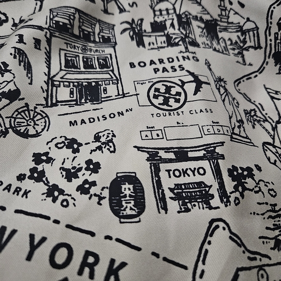 Tory Burch Printed Silk Tunic Dress - Picture 5 of 8